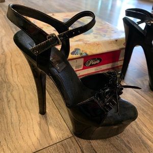 Pleaser 6” Spiked Heels